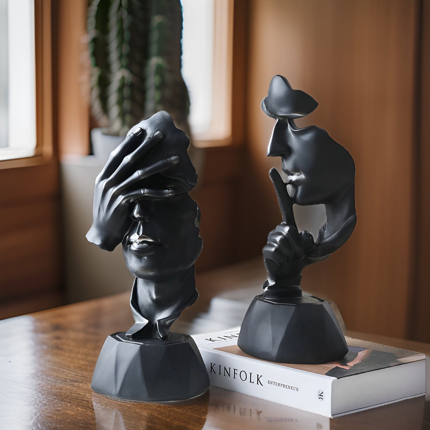 Abstracte Ansicht von Harz | LuxeSculpture