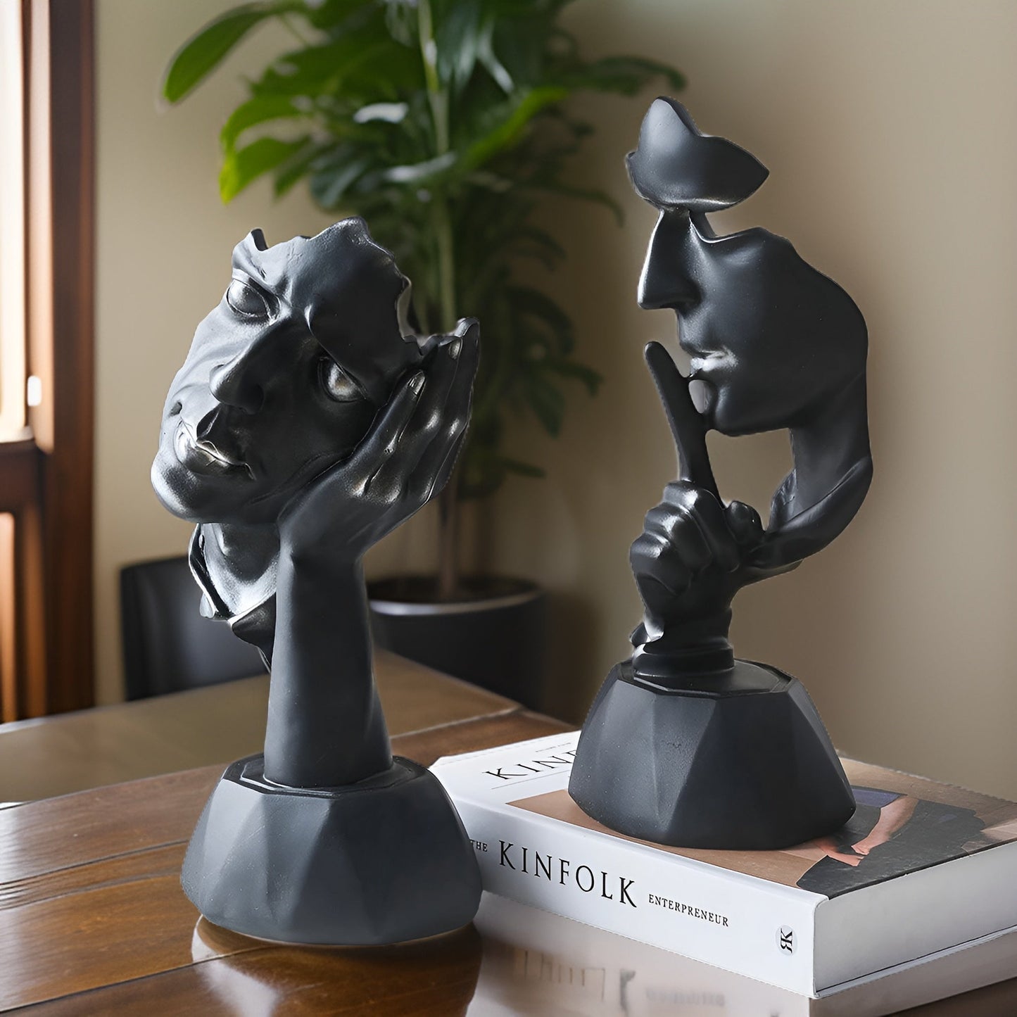 Abstracte Ansicht von Harz | LuxeSculpture