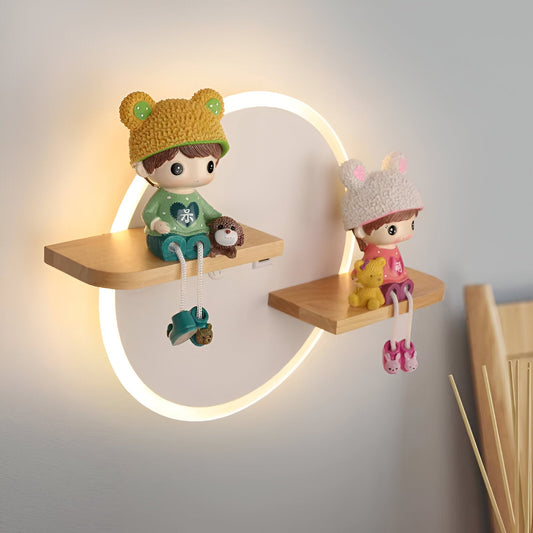FanciToons Wandleuchte - Charmante Cartoons Wandleuchte für Schlafzimmer
