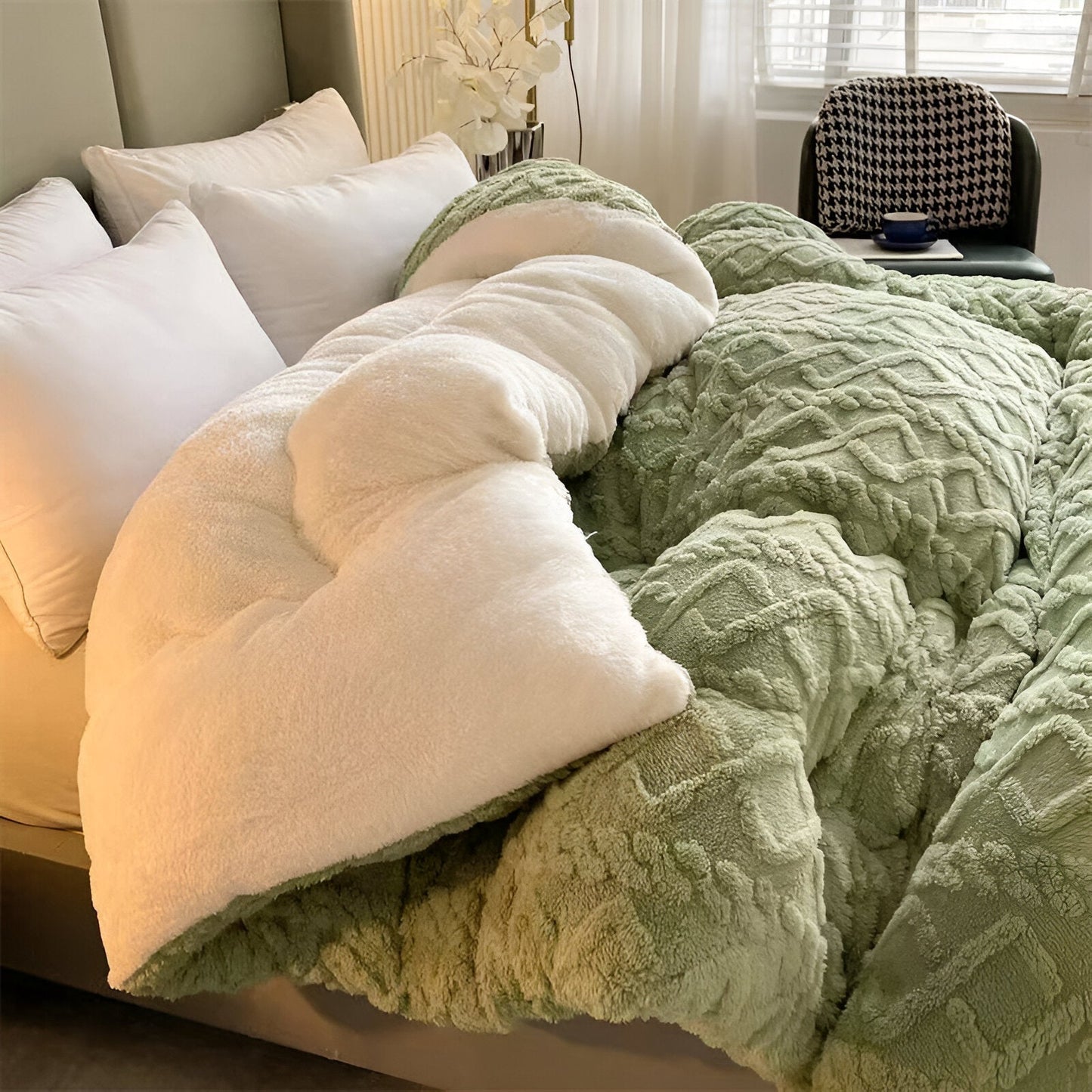 Garduru - VelvetPlush Wende-Bettdecke