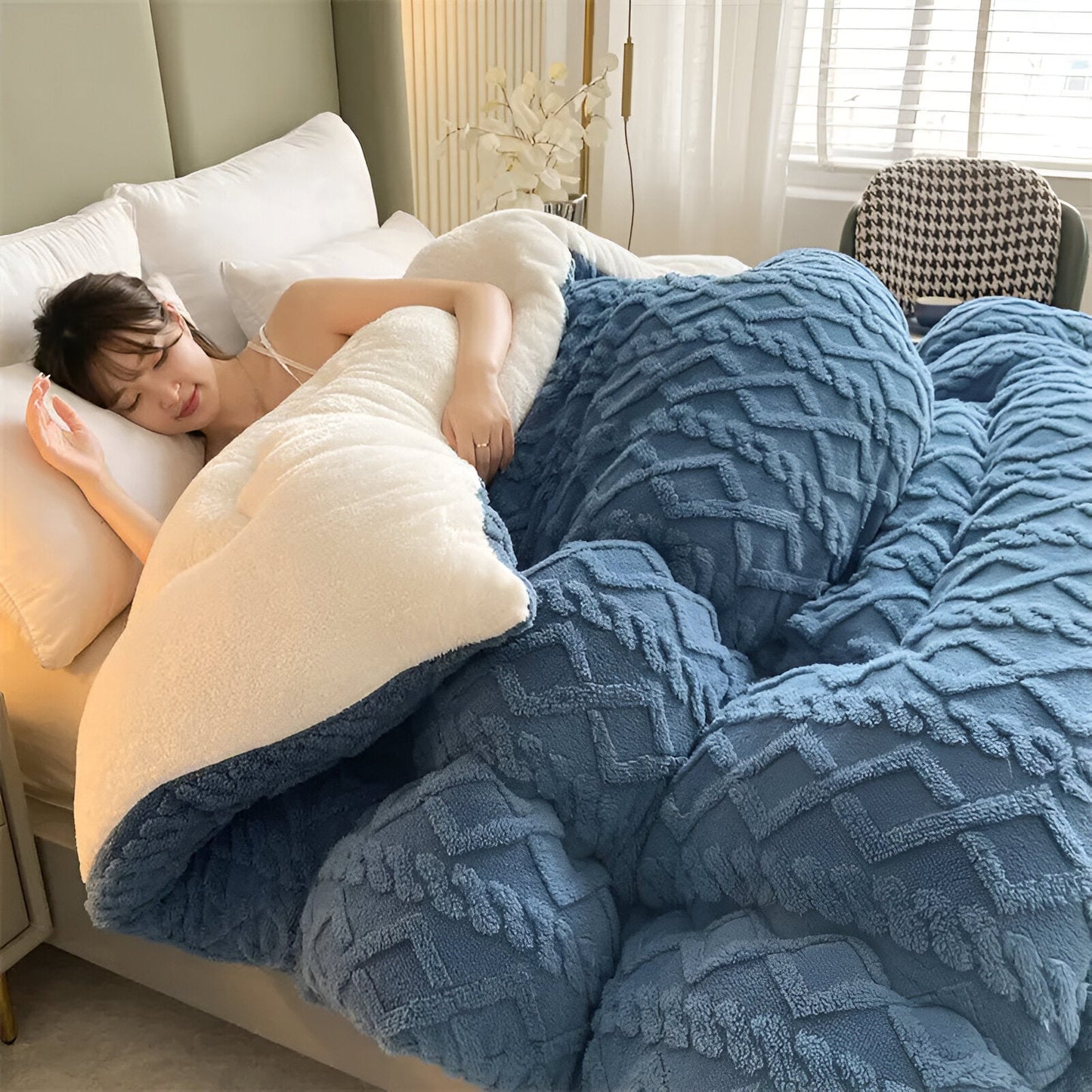 Garduru - VelvetPlush Wende-Bettdecke