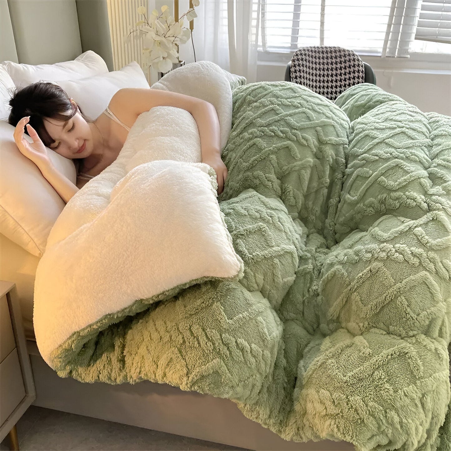 Garduru - VelvetPlush Wende-Bettdecke