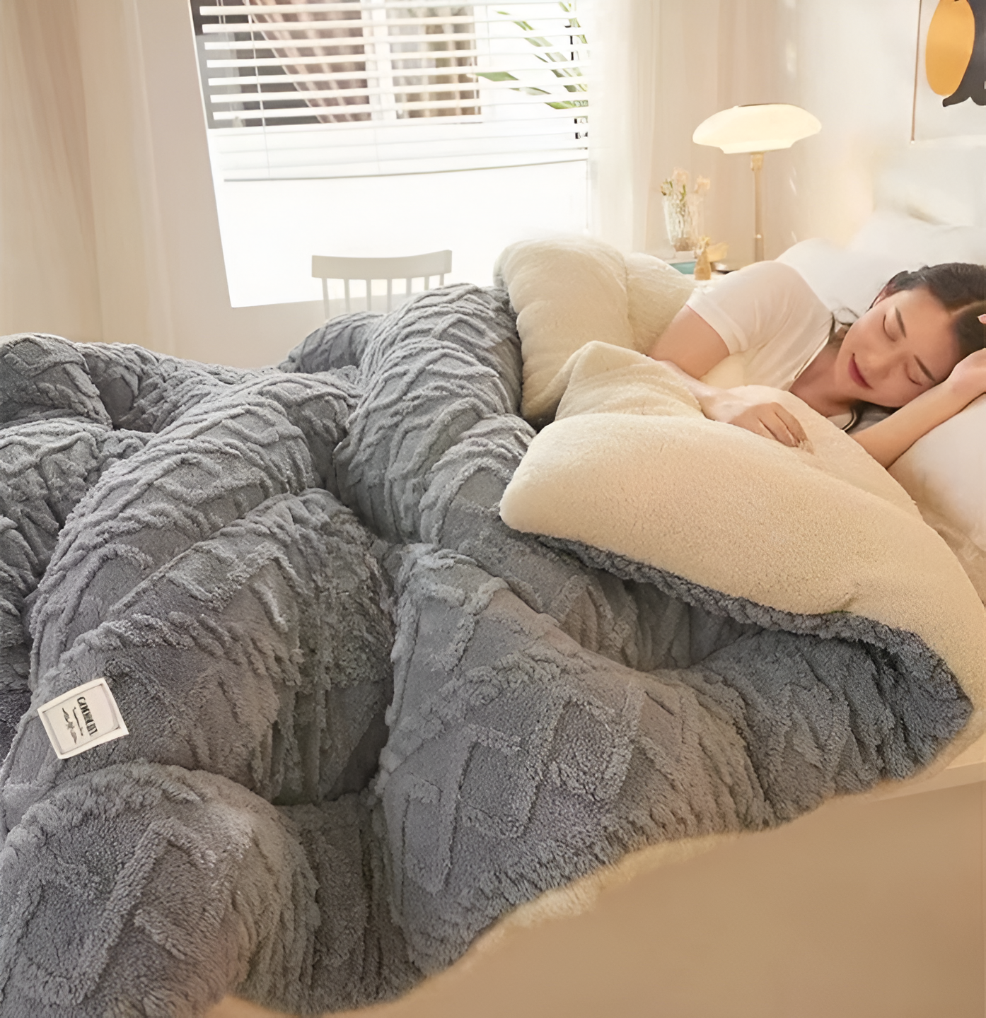 Garduru - VelvetPlush Wende-Bettdecke
