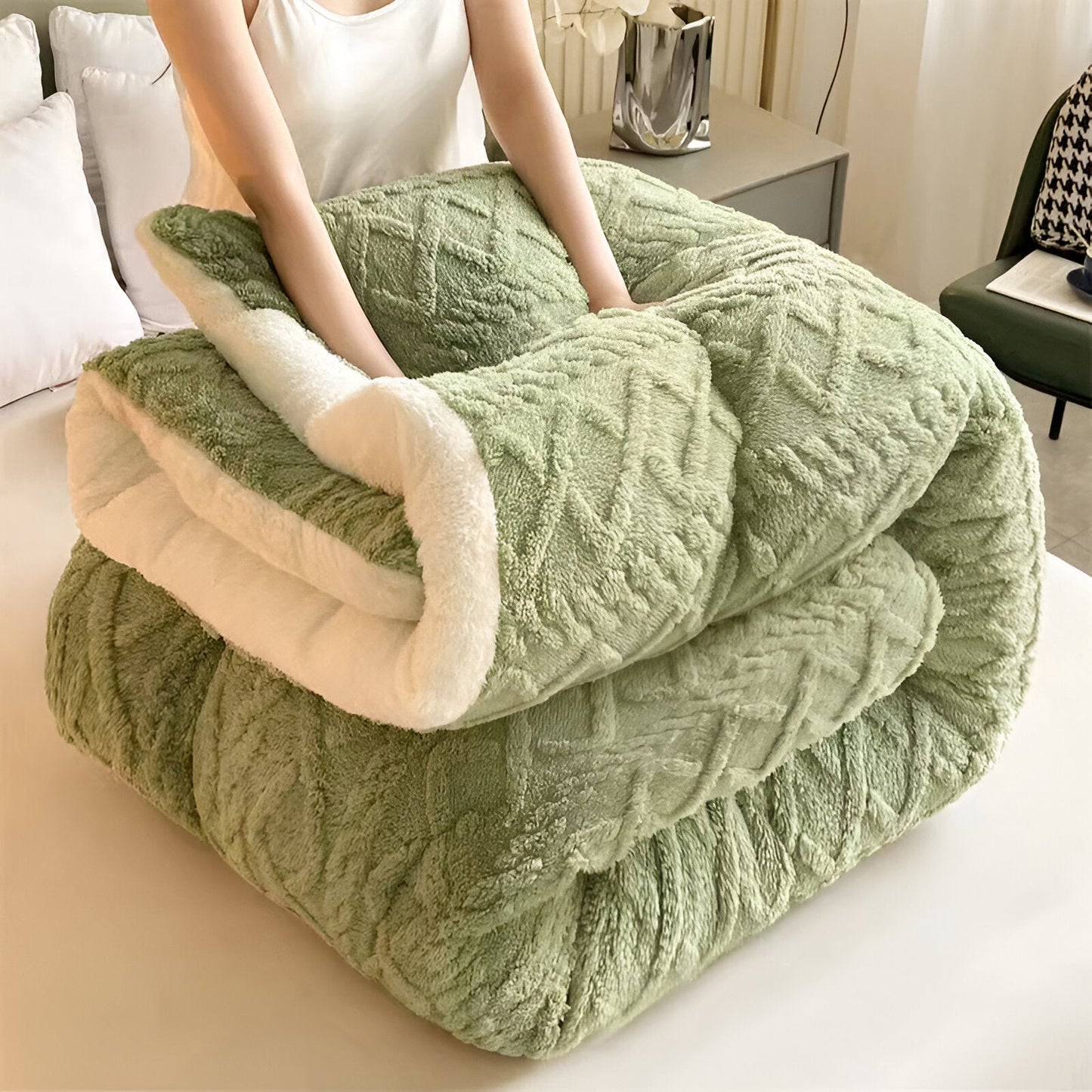 Garduru - VelvetPlush Wende-Bettdecke