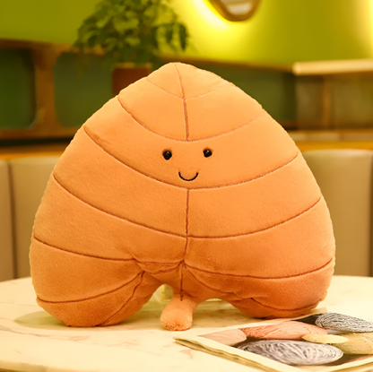 Folium Plüsch - Weich Gefüllte Blatt Deko Kissen