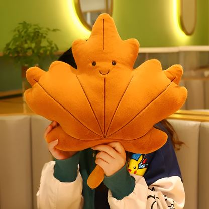 Folium Plüsch - Weich Gefüllte Blatt Deko Kissen