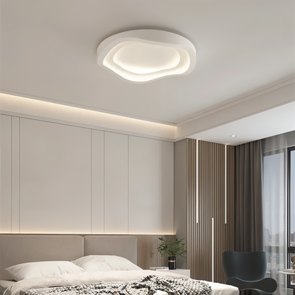 Kurvenförmige LED-Deckenleuchte für modernes Zuhause und Büro - Minimalistisches Design
