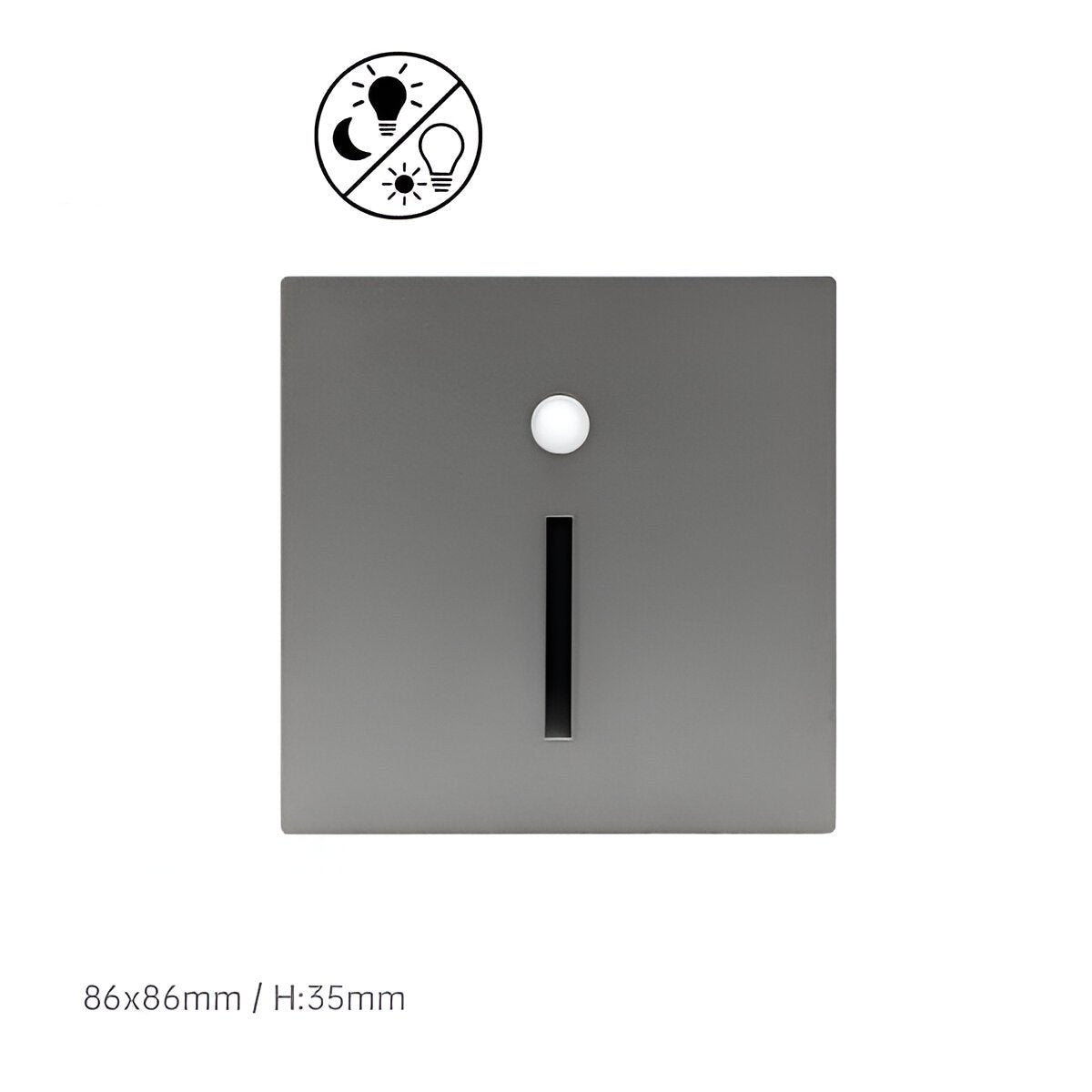 Bewegungsmelder Wandlicht für Haussicherheit und Außeneinsatz - Energiesparend