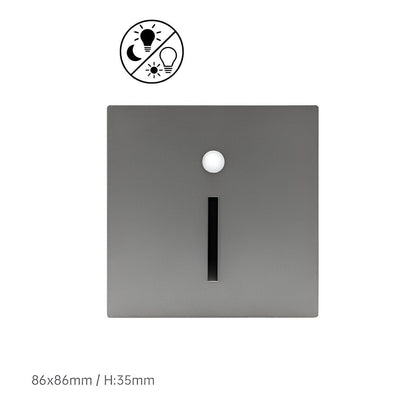 Bewegungsmelder Wandlicht für Haussicherheit und Außeneinsatz - Energiesparend