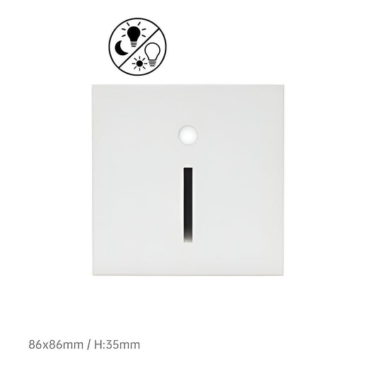 Bewegungsmelder Wandlicht für Haussicherheit und Außeneinsatz - Energiesparend