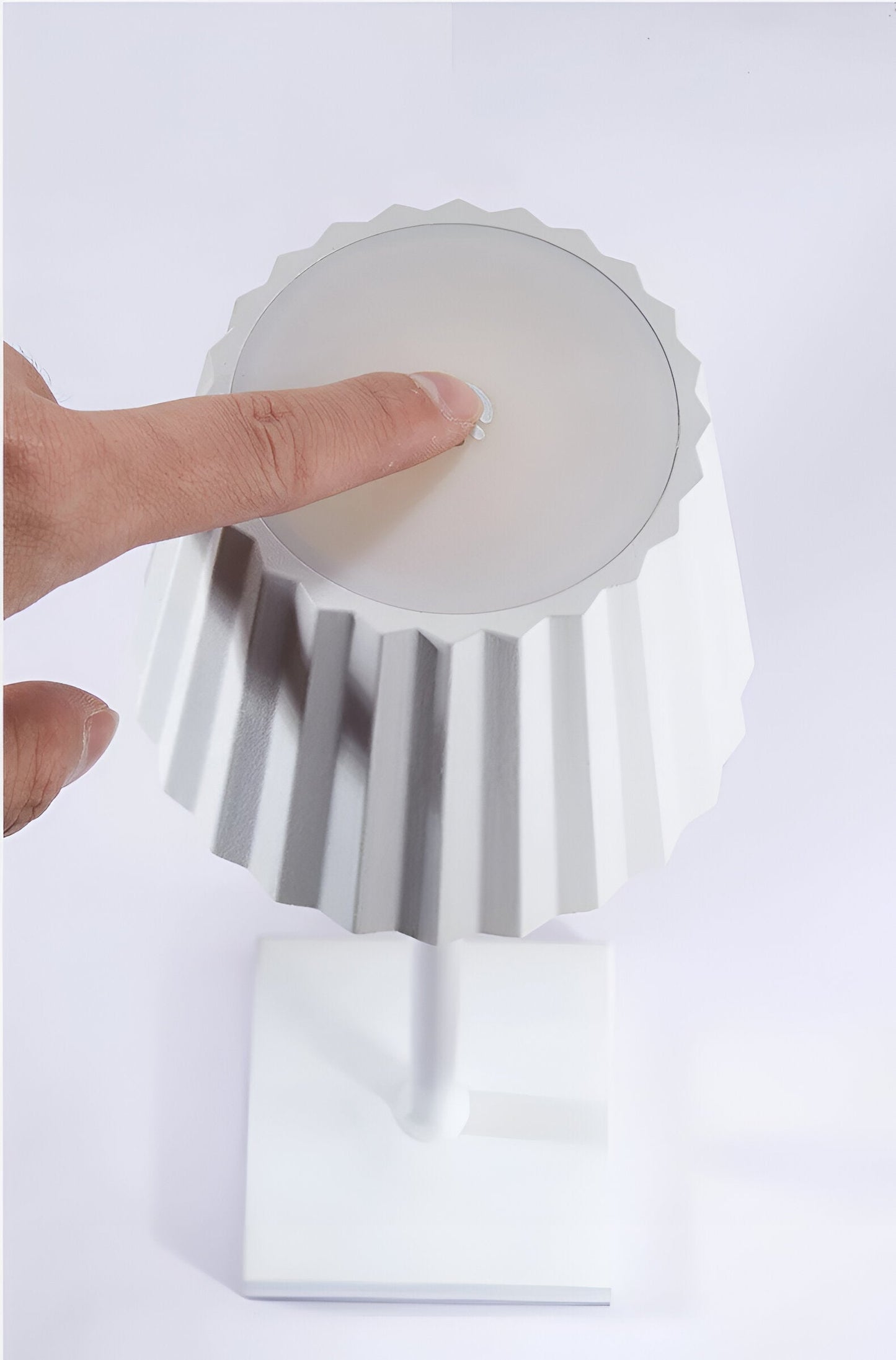 Garduru - LED Tischlampe kabellos, aufladbar und wasserdicht mit Touch-Bedienung