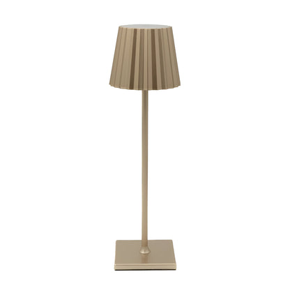 Garduru - LED Tischlampe kabellos, aufladbar und wasserdicht mit Touch-Bedienung