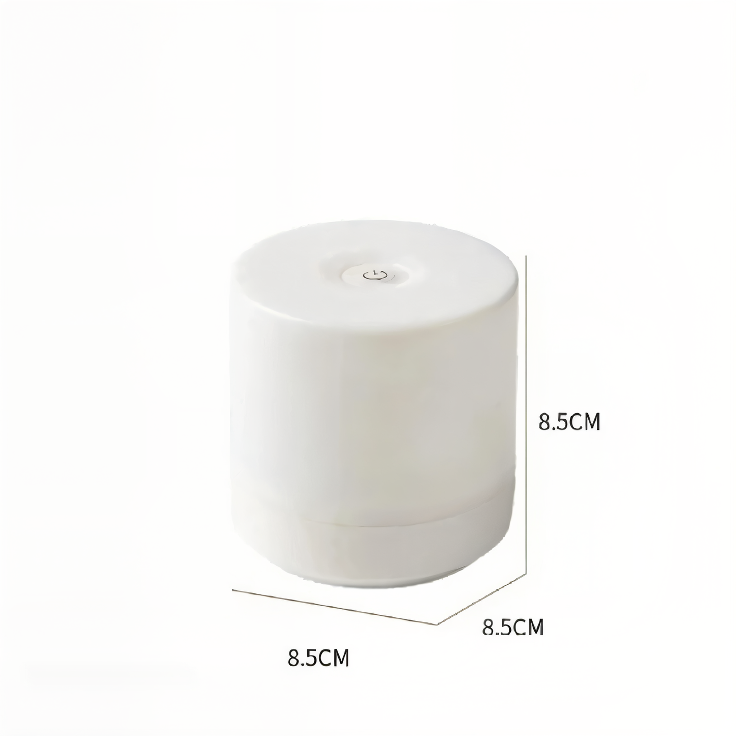 LuminoTap - USB betriebenes zylindrisches Mini-Nachtlicht - Lampe mit Touch-Dimmer