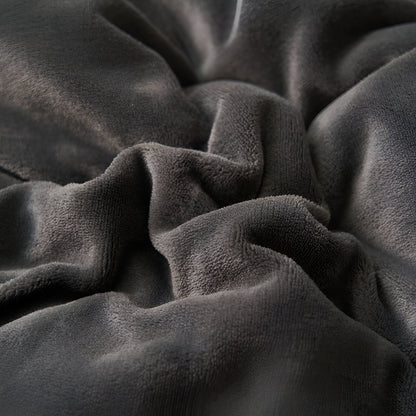 LuxeWarm Bettwäsche - Ultra Plüsch Fleece Wendebettdecke