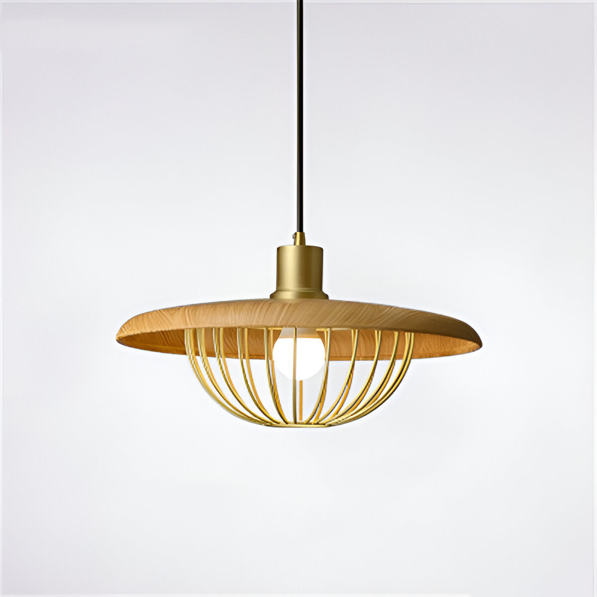 LuxuRail Pendelleuchte - Stylische Retro Moderne Metallkäfig Hängelampe