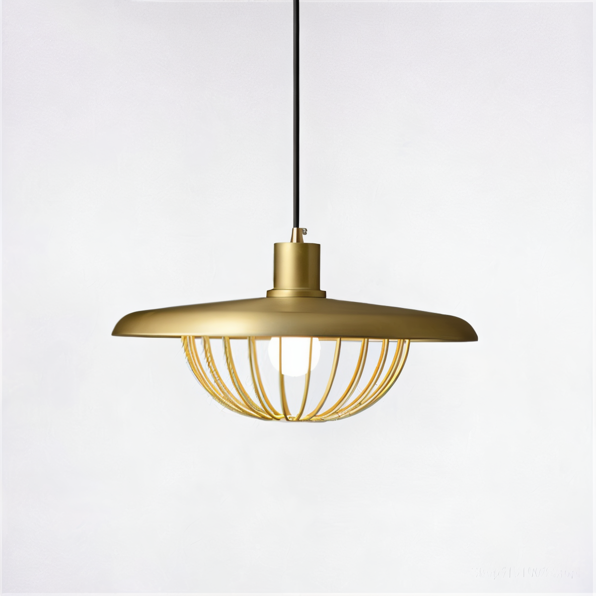LuxuRail Pendelleuchte - Stylische Retro Moderne Metallkäfig Hängelampe