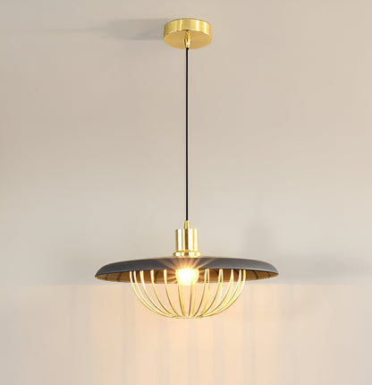 LuxuRail Pendelleuchte - Stylische Retro Moderne Metallkäfig Hängelampe