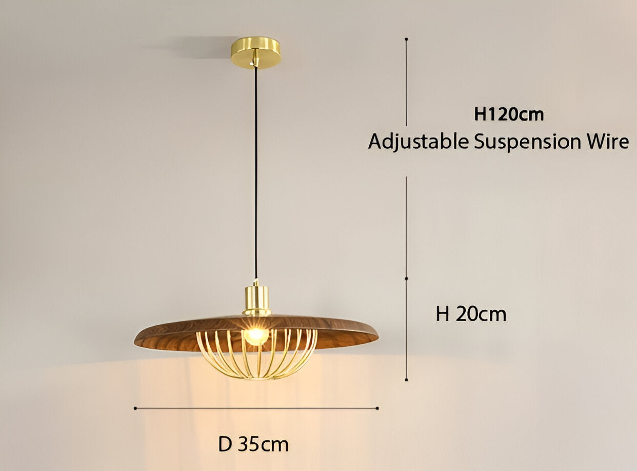 LuxuRail Pendelleuchte - Stylische Retro Moderne Metallkäfig Hängelampe