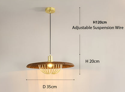 LuxuRail Pendelleuchte - Stylische Retro Moderne Metallkäfig Hängelampe