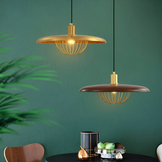 LuxuRail Pendelleuchte - Stylische Retro Moderne Metallkäfig Hängelampe