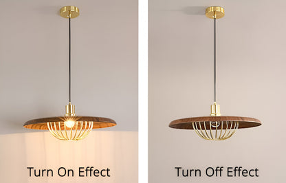 LuxuRail Pendelleuchte - Stylische Retro Moderne Metallkäfig Hängelampe