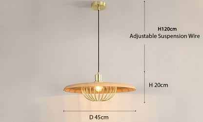 LuxuRail Pendelleuchte - Stylische Retro Moderne Metallkäfig Hängelampe