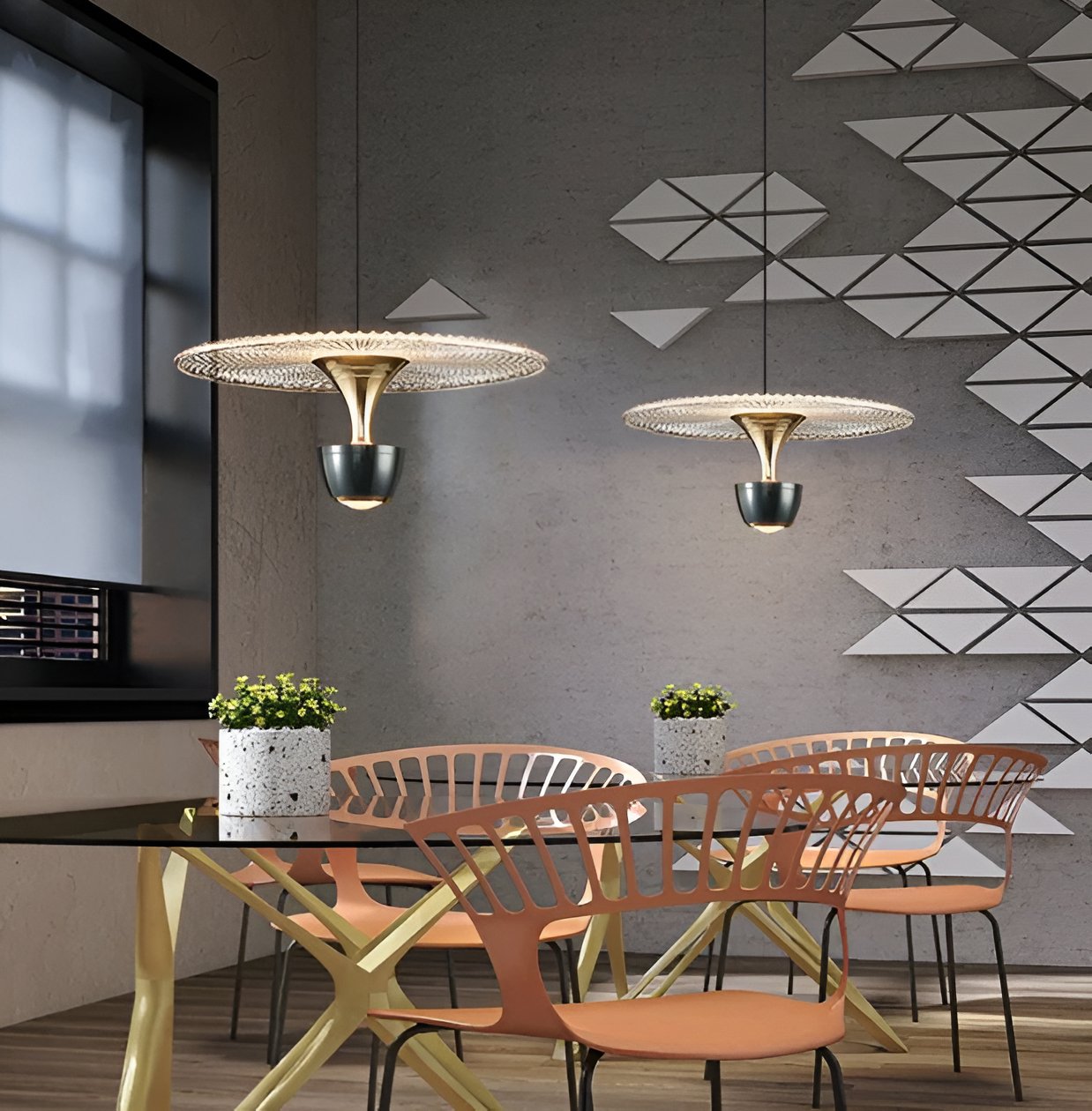 LuxurCryl Pendelleuchte - Elegante Hängelampe aus Acryl