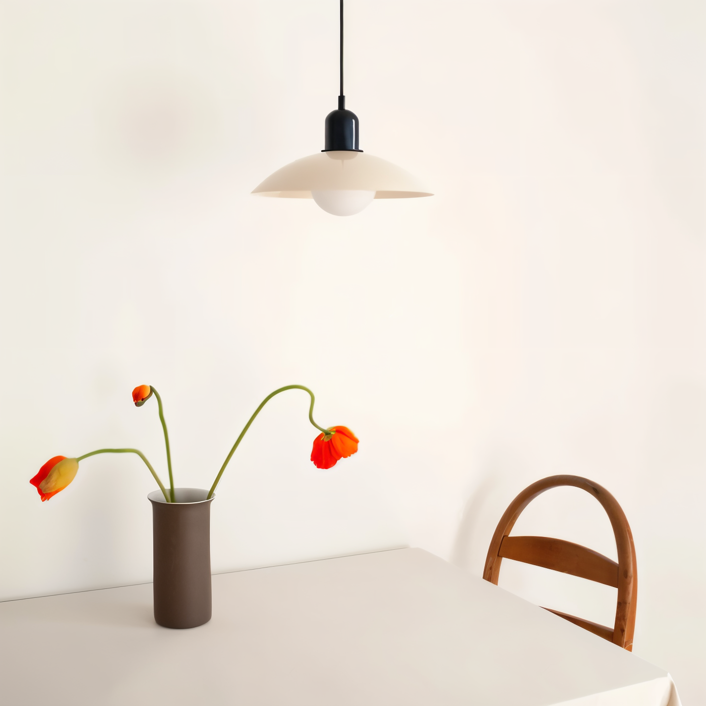 Macaron Pop Pendelleuchte - Lebendige Bauhaus Kuppel Hängelampe