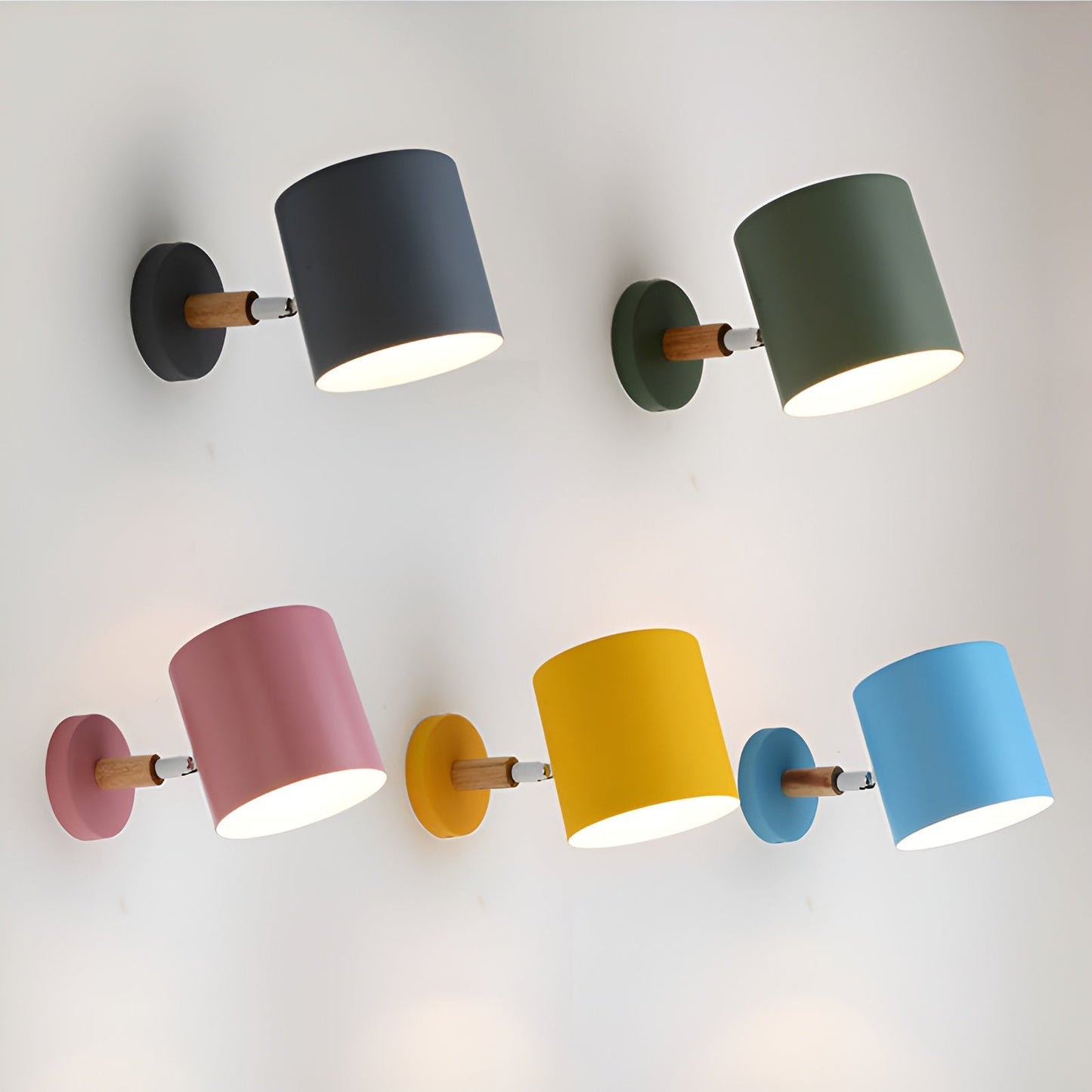 Pastell Nordische Wandlampe für Wohnkultur - Stilvolle, moderne Beleuchtung