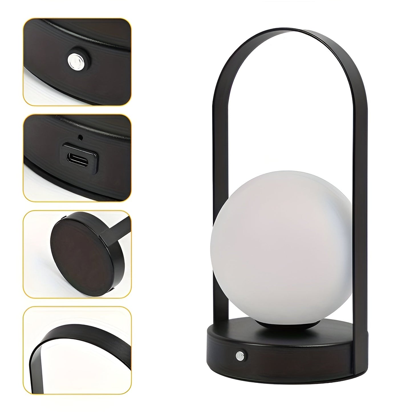 OrbitaLux – Dimmbare Tischlampe mit stilvollem Freiraum
