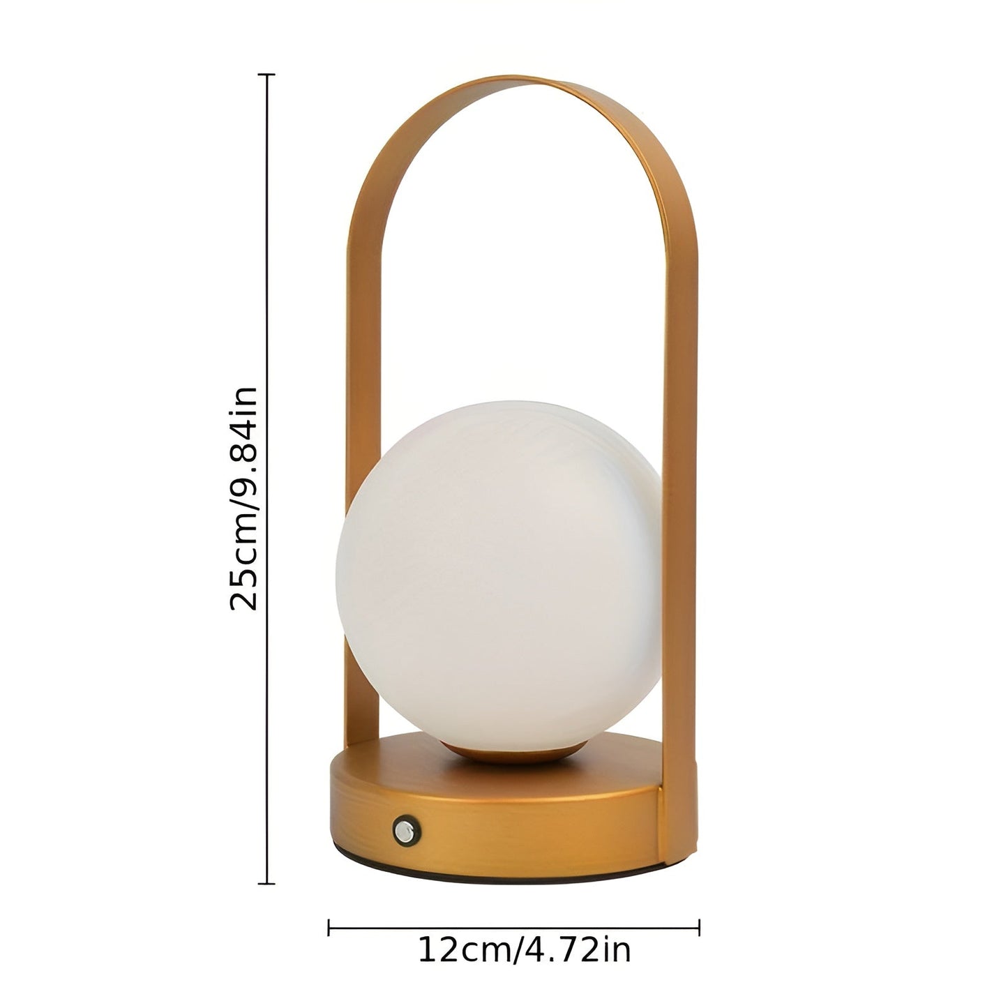 OrbitaLux – Dimmbare Tischlampe mit stilvollem Freiraum