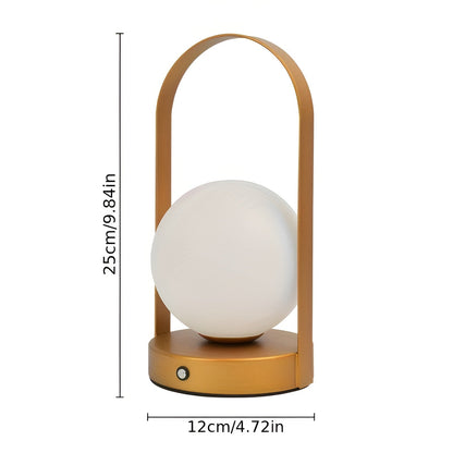 OrbitaLux – Dimmbare Tischlampe mit stilvollem Freiraum