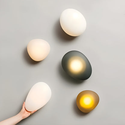 Garduru Light – Nordische Kieselstein-Style LED-Wandleuchte