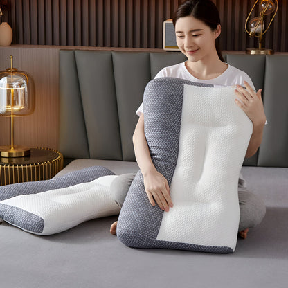 PolyePlush Kopfkissen - Premium Komfort Nackenkissen für Schmerz & Müdigkeit Linderung
