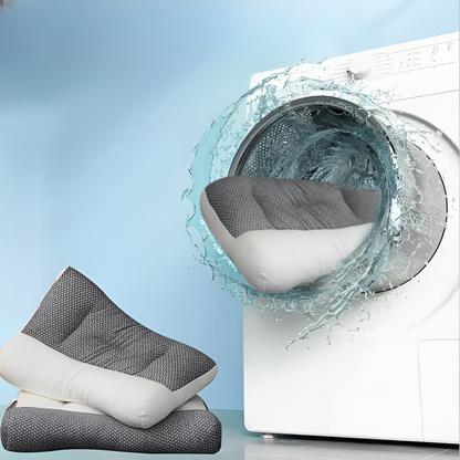 PolyePlush Kopfkissen - Premium Komfort Nackenkissen für Schmerz & Müdigkeit Linderung