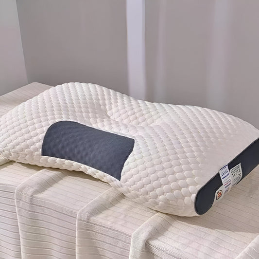 PolyePlush Kopfkissen - Premium Komfort Nackenkissen für Schmerz & Müdigkeit Linderung