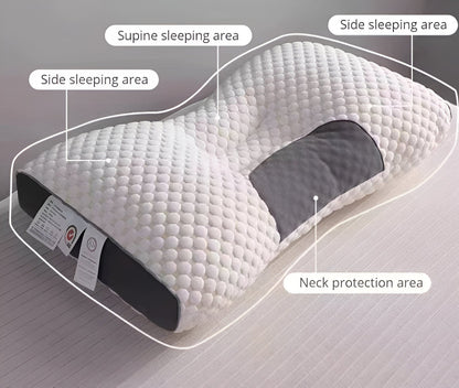 PolyePlush Kopfkissen - Premium Komfort Nackenkissen für Schmerz & Müdigkeit Linderung