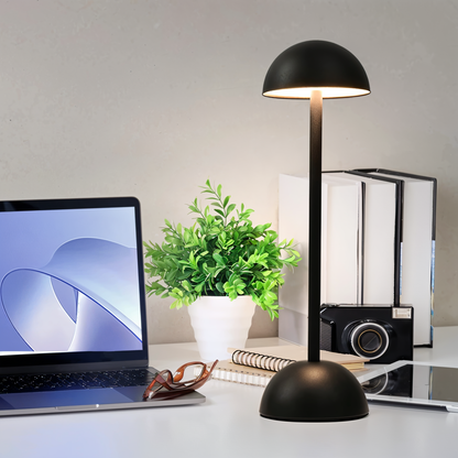 PortaGleam - Tragbare, Berührungsgesteuerte Tischlampe - USB C LED Schreibtischlampe