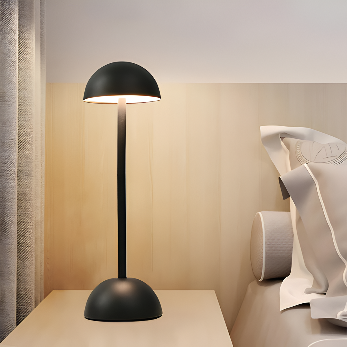 PortaGleam - Tragbare, Berührungsgesteuerte Tischlampe - USB C LED Schreibtischlampe