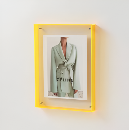 RectaCryl Bilderrahmen - Moderner, Minimalistischer Acryl Bilderrahmen