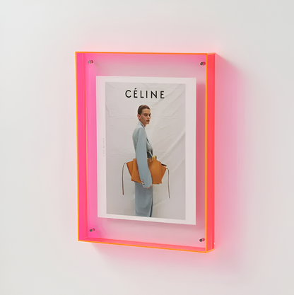 RectaCryl Bilderrahmen - Moderner, Minimalistischer Acryl Bilderrahmen