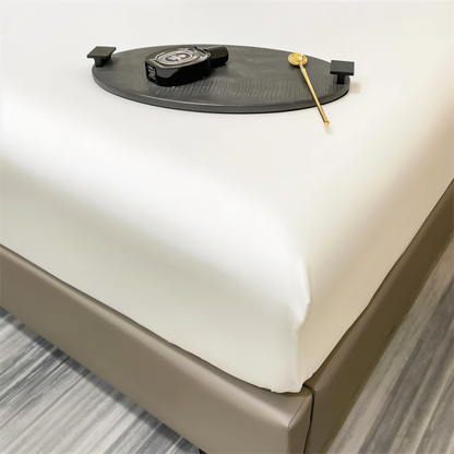 ShieldLush - Premium Weiche Baumwolle Spannbetttuch mit Elastischem Rand