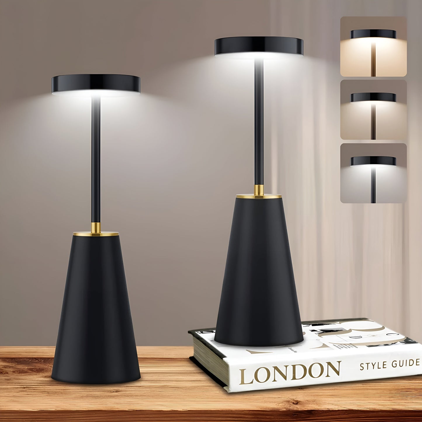 Garduru Lamp - Kabellose Luxus-Tischlampe für modernes Ambiente