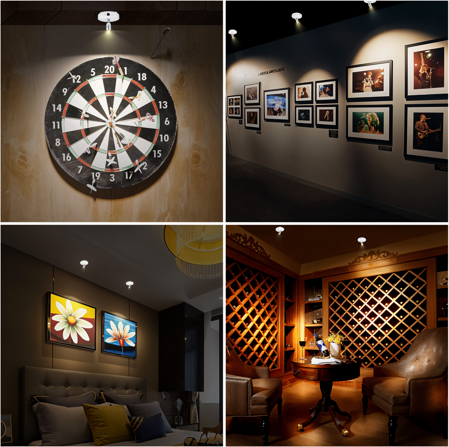 SpotMaster – Dimmbar LED Spotlampen für kabelloses Akzentlicht