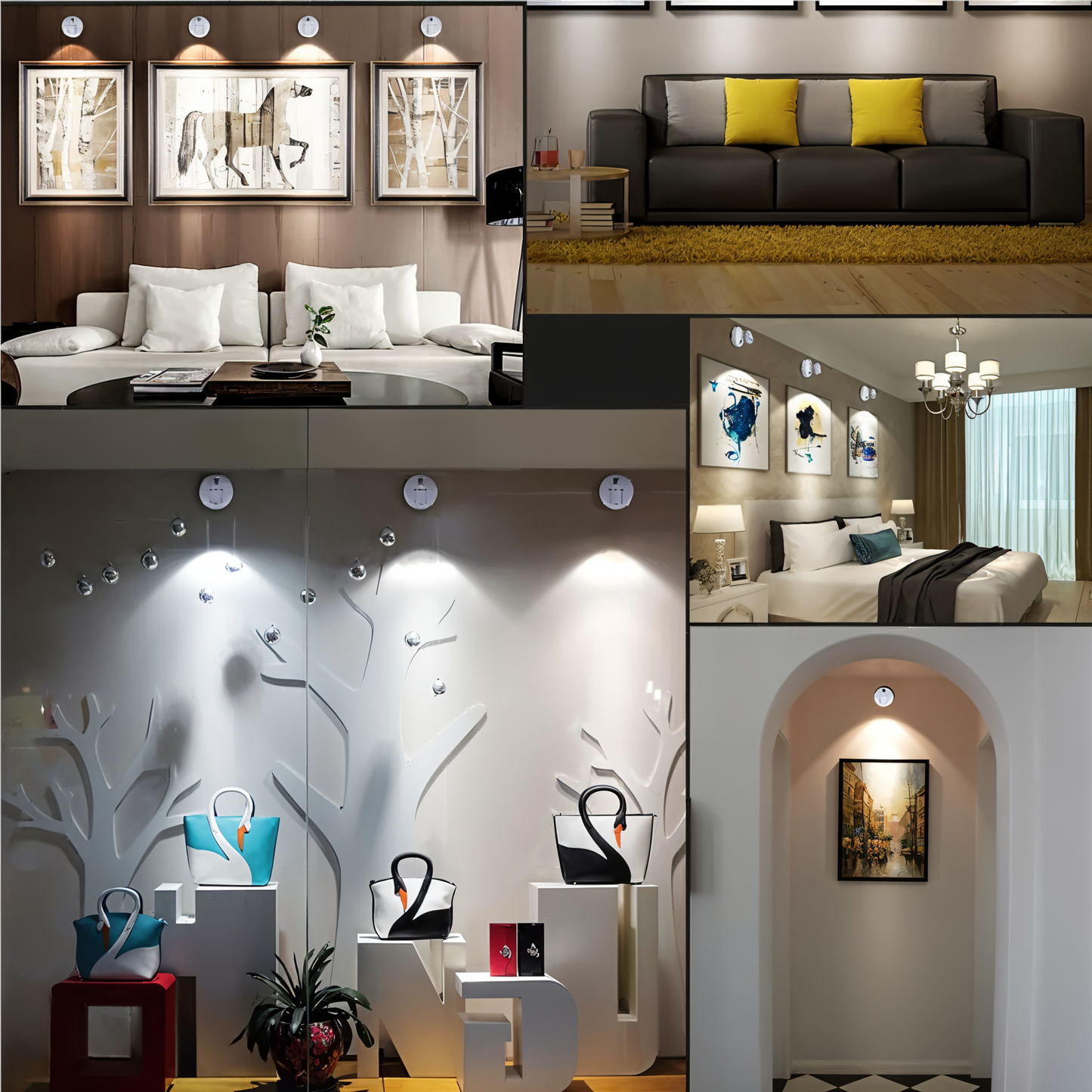 SpotMaster – Dimmbar LED Spotlampen für kabelloses Akzentlicht