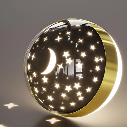 Magische Astronauten-LED-Wandleuchte – Sternenhimmel-Projektion für Kinderzimmer