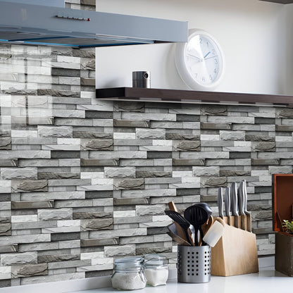 StickTile Wandpaneele - 7/14/21 Stück Selbstklebende, Wasserfeste Marmorfliesen Wanddekoration