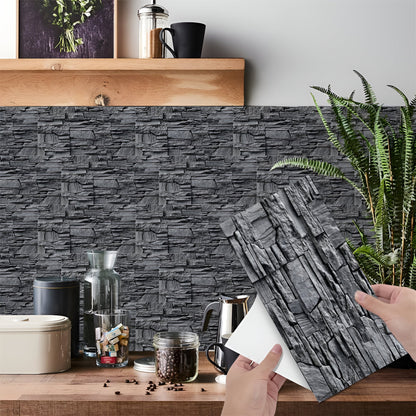 StickTile Wandpaneele - 7/14/21 Stück Selbstklebende, Wasserfeste Marmorfliesen Wanddekoration