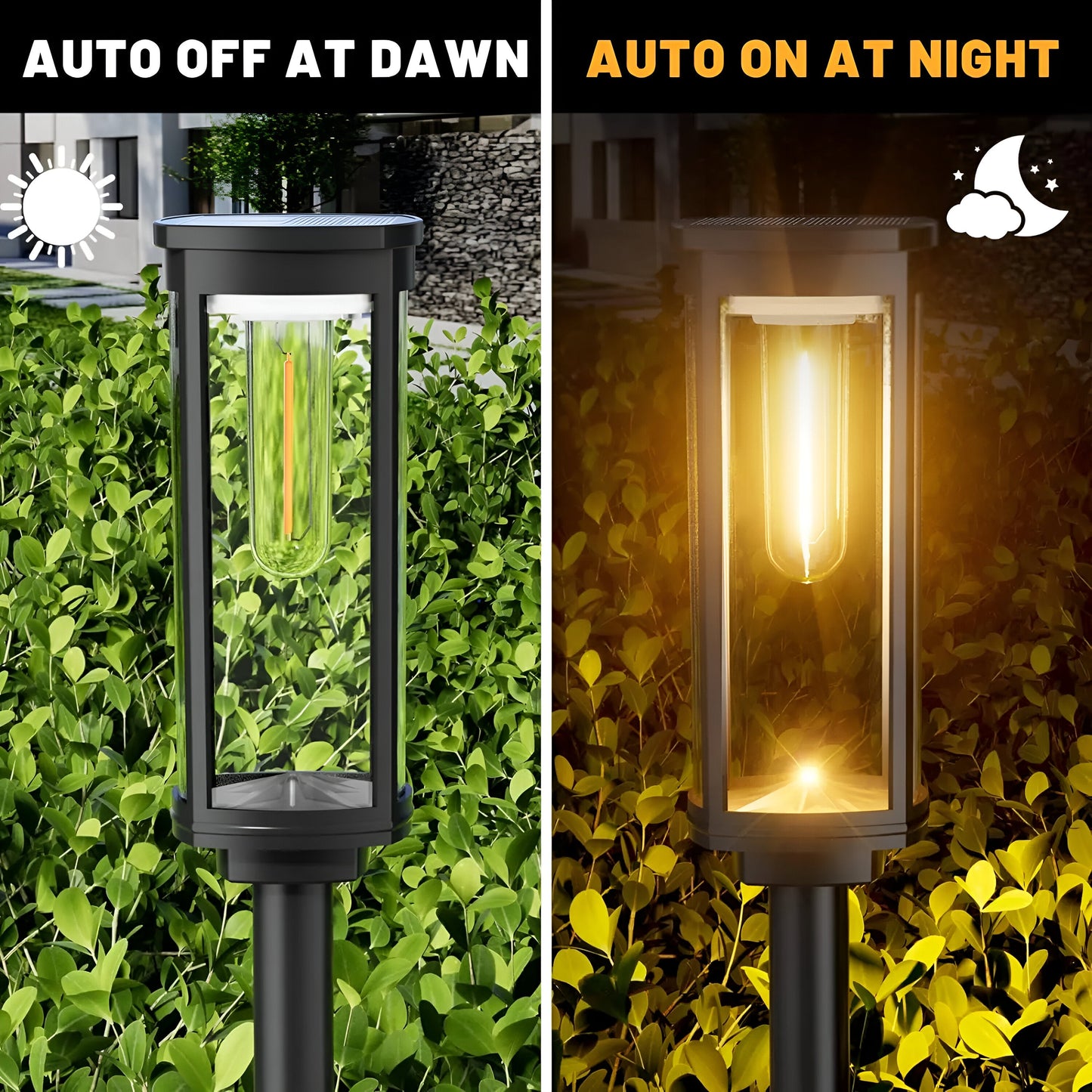 TorchDazz Solarleuchte - 2/4/8-teiliges wasserdichtes Solarlicht Garten - LED Gartenbeleuchtung