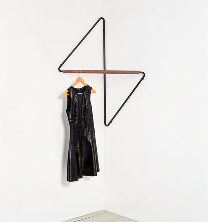 Triad Garderobenständer - Geometrische Mehrzweckgarderobe aus Metall